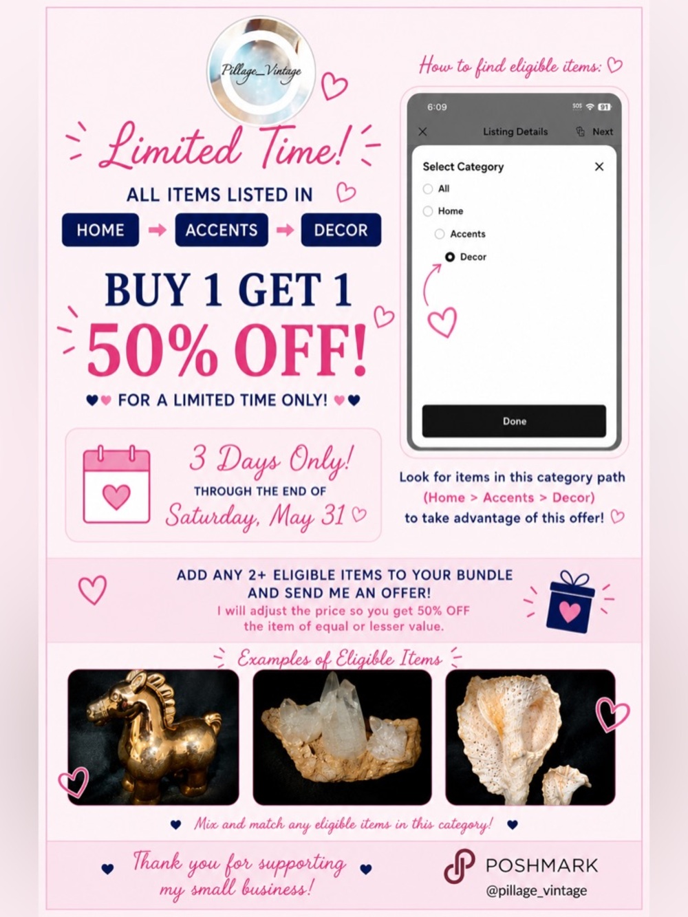 💗BUY-1 GET-1 50% OFF💗All Home Decor!